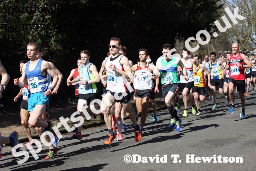 Senior mens Northern 12 Stage Road Relay Champs., Birkenhead Park. Photo: David T. Hewitson/Sports for All Pics